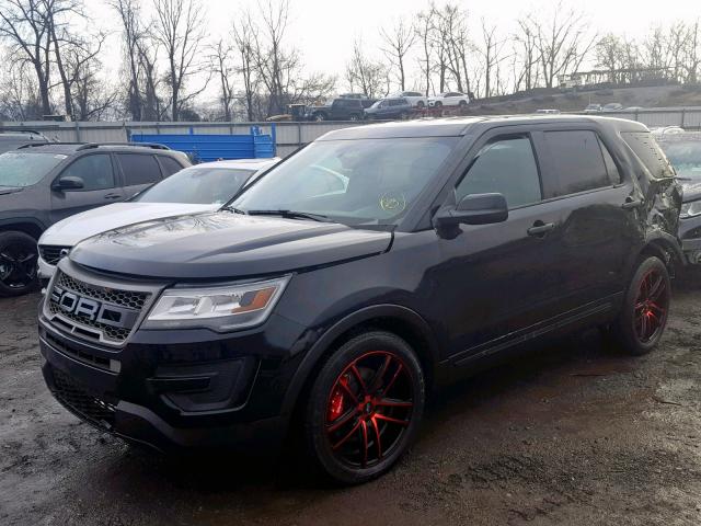 1FM5K8AR7HGD13685 - 2017 FORD EXPLORER P Qara foto 2