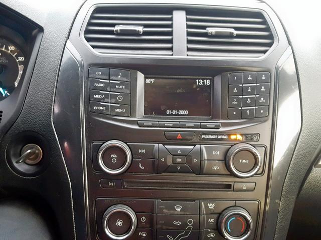 1FM5K8AR7HGD13685 - 2017 FORD EXPLORER P Qara foto 9