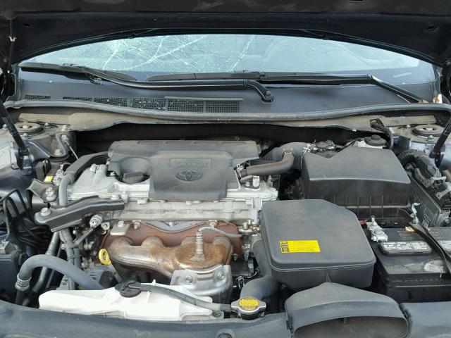 4T4BF1FK0ER436760 - 2014 TOYOTA CAMRY L BLUE photo 7