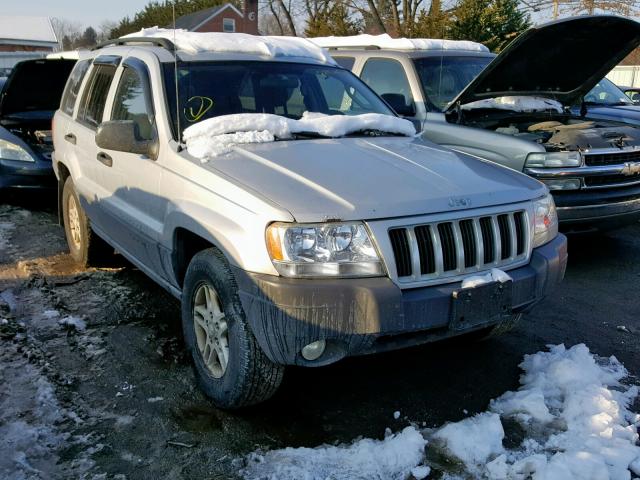 1J4GW48S84C148793 - 2004 JEEP GRAND CHER SILVER photo 1