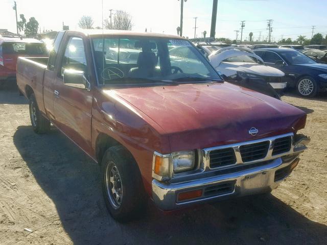 1N6SD16S7RC389921 - 1994 NISSAN TRUCK KING BURGUNDY photo 1