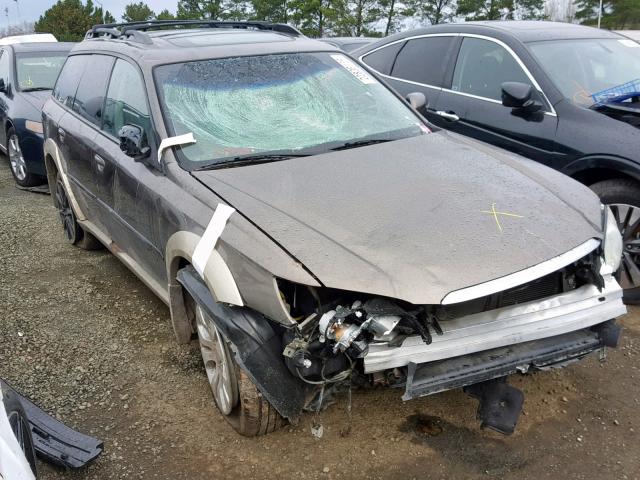 4S4BP86C284300062 - 2008 SUBARU OUTBACK 3. BROWN photo 1