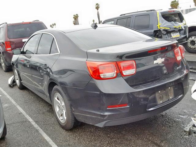 1G11B5SA1DF240266 - 2013 CHEVROLET MALIBU LS შავი ფოტო 3