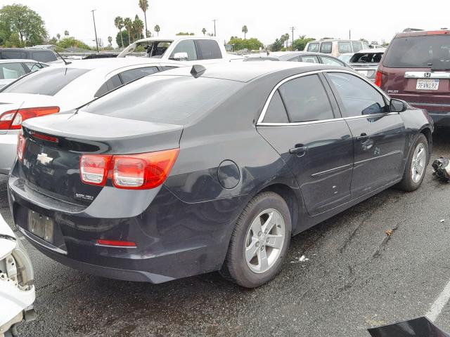 1G11B5SA1DF240266 - 2013 CHEVROLET MALIBU LS შავი ფოტო 4
