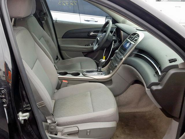 1G11B5SA1DF240266 - 2013 CHEVROLET MALIBU LS შავი ფოტო 5