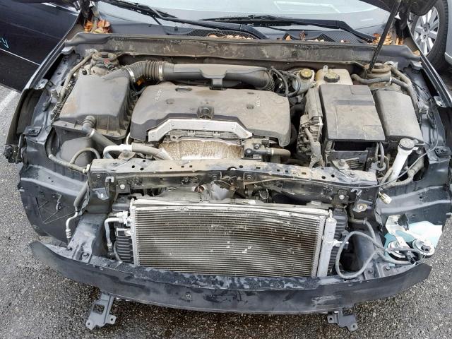 1G11B5SA1DF240266 - 2013 CHEVROLET MALIBU LS შავი ფოტო 7