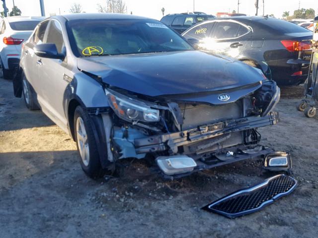 KNAGM4A70F5569252 - 2015 KIA OPTIMA LX GRAY photo 1