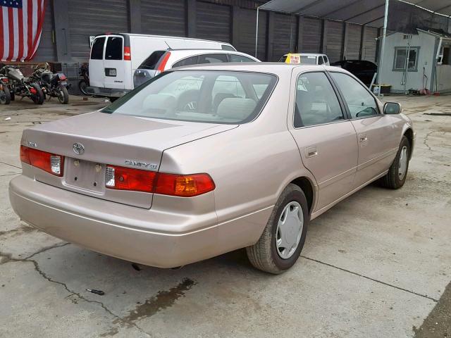 4T1BG22K0YU663745 - 2000 TOYOTA CAMRY CE BEIGE photo 4