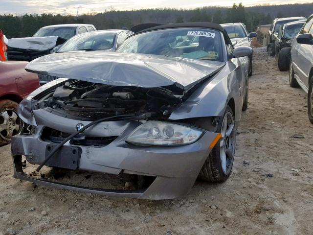 4USBU53528LW93823 - 2008 BMW Z4 3.0SI SILVER photo 2