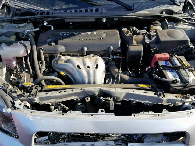 JTKDE177770179829 - 2007 TOYOTA SCION TC ნაცრისფერი ფოტო 7