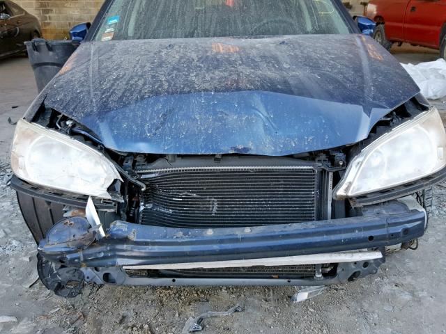 JHMES95685S014966 - 2005 HONDA CIVIC HYBR ლურჯი ფოტო 9