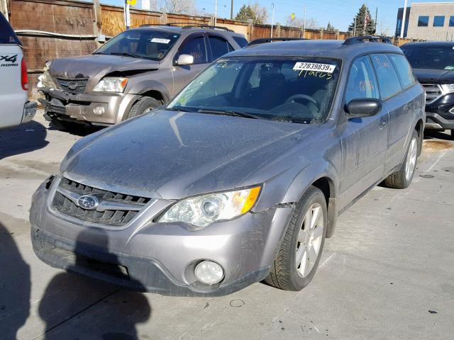 4S4BP61C687363000 - 2008 SUBARU OUTBACK 2. 银色 照片 2