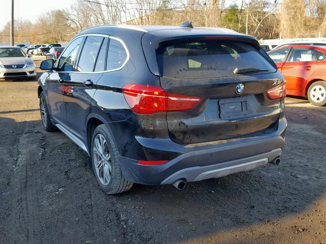 WBXHT3C38GP887384 - 2016 BMW X1 XDRIVE2 BLACK photo 3