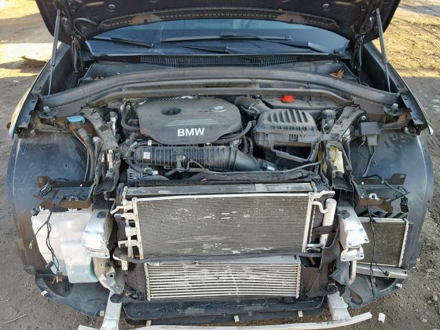 WBXHT3C38GP887384 - 2016 BMW X1 XDRIVE2 BLACK photo 7