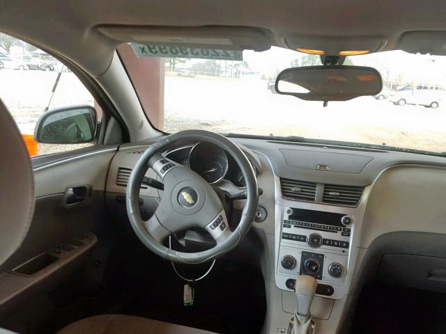 1G1ZB5E01CF230793 - 2012 CHEVROLET MALIBU LS WHITE photo 9