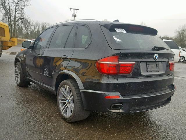5UXZV8C57CL423934 - 2012 BMW X5 XDRIVE5 BLACK photo 3