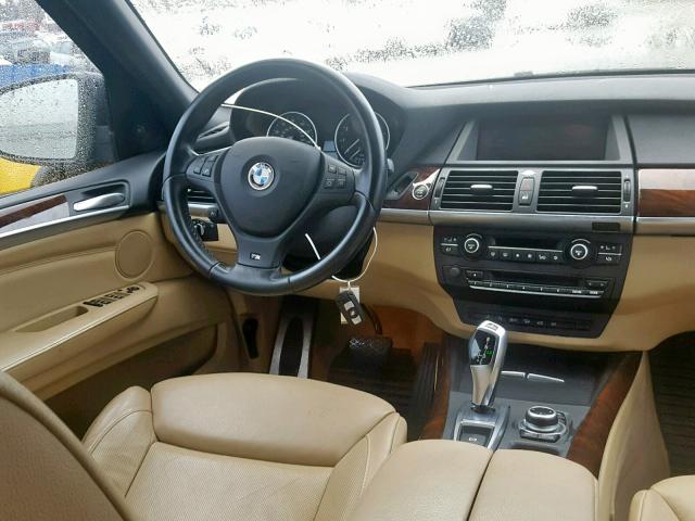 5UXZV8C57CL423934 - 2012 BMW X5 XDRIVE5 BLACK photo 9