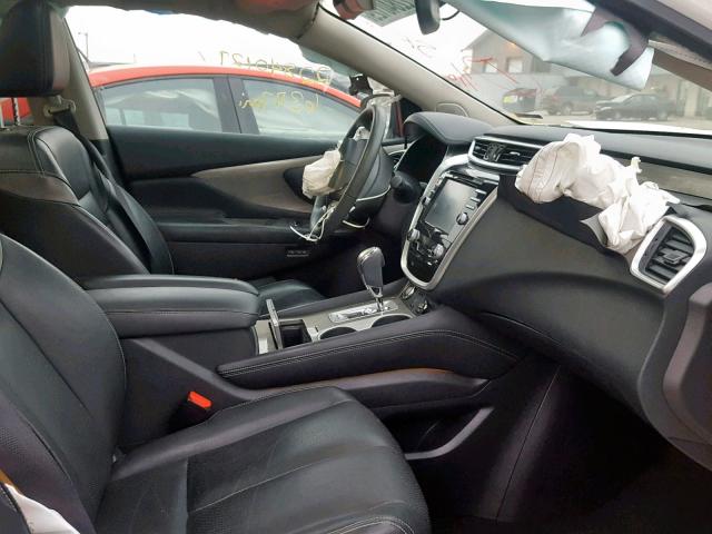 5N1AZ2MG7FN246144 - 2015 NISSAN MURANO S WHITE photo 5