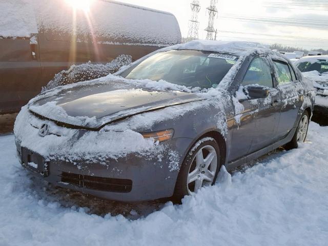 19UUA662X4A037097 - 2004 ACURA TL GRAY photo 2