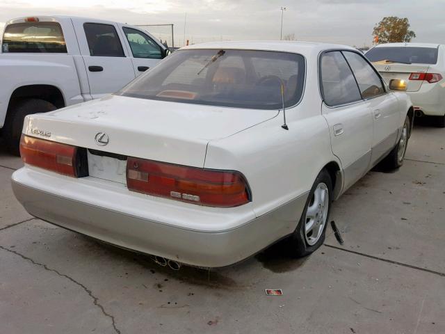 JT8GK13T2R0073418 - 1994 LEXUS ES 300 CREAM photo 4