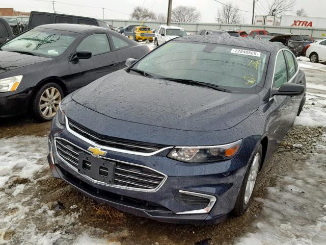 1G1ZB5ST0GF198620 - 2016 CHEVROLET MALIBU LS ლურჯი ფოტო 2