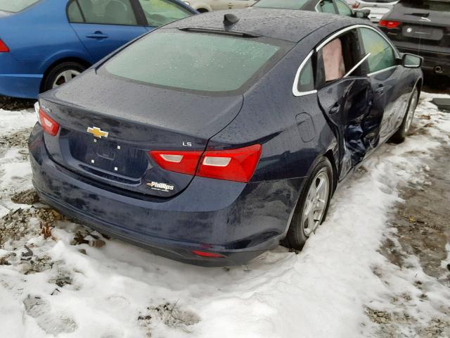1G1ZB5ST0GF198620 - 2016 CHEVROLET MALIBU LS ლურჯი ფოტო 4