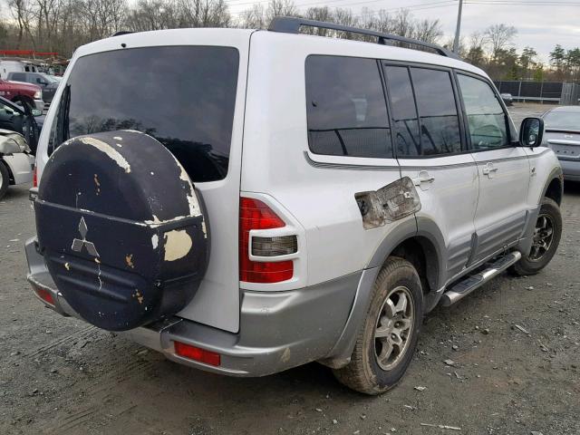 JA4MW51R12J049273 - 2002 MITSUBISHI MONTERO LI WHITE photo 4