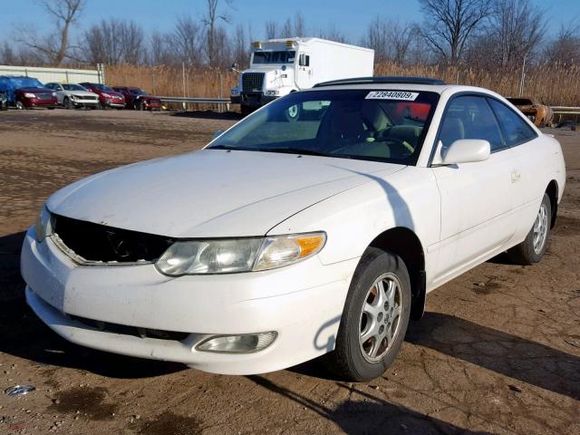 2T1CE22PX3C020853 - 2003 TOYOTA CAMRY SOLA WHITE photo 2