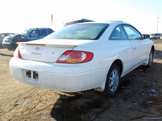 2T1CE22PX3C020853 - 2003 TOYOTA CAMRY SOLA WHITE photo 4