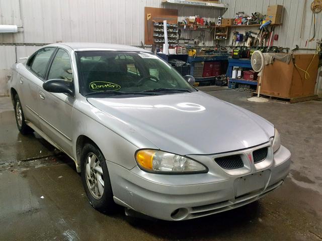 1G2NE52F85M256039 - 2005 PONTIAC GRAND AM S SILVER photo 1