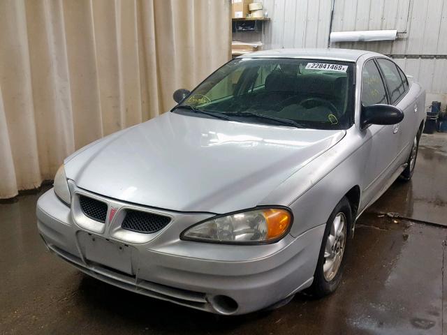 1G2NE52F85M256039 - 2005 PONTIAC GRAND AM S SILVER photo 2