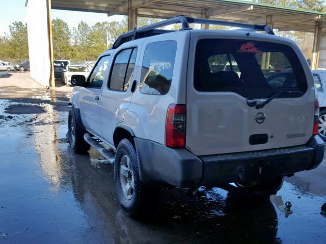 5N1ED28Y74C660519 - 2004 NISSAN XTERRA XE WHITE photo 3