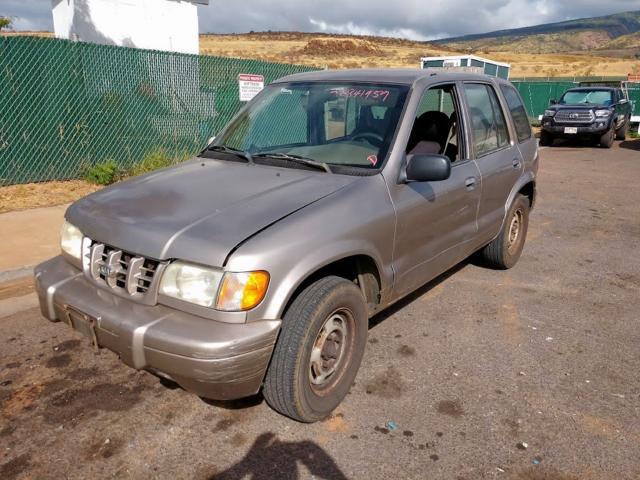 KNDJB723415052086 - 2001 KIA SPORTAGE GOLD photo 2