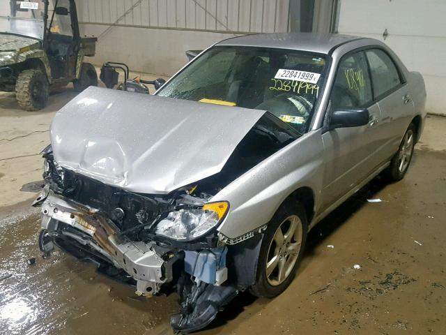 JF1GD61687H504399 - 2007 SUBARU IMPREZA 2. SILVER photo 2