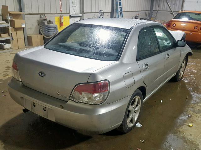 JF1GD61687H504399 - 2007 SUBARU IMPREZA 2. SILVER photo 4