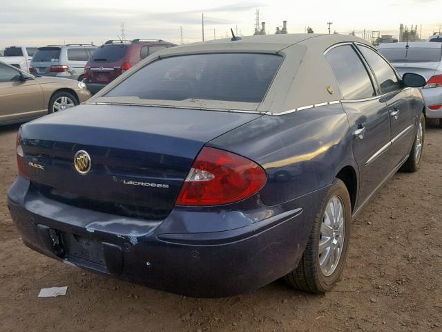 2G4WD582071157359 - 2007 BUICK LACROSSE C BLUE photo 4