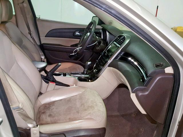 1G11C5SL1EF225377 - 2014 CHEVROLET MALIBU 1LT GOLD photo 5