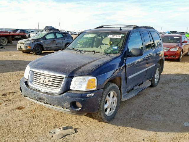 1GKDS13S772227378 - 2007 GMC ENVOY BLUE photo 2