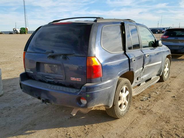 1GKDS13S772227378 - 2007 GMC ENVOY BLUE photo 4