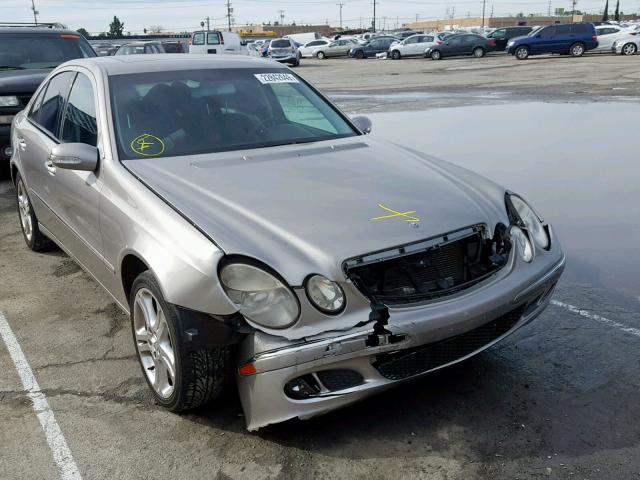 WDBUF56J36A957446 - 2006 MERCEDES-BENZ E 350 GRAY photo 1