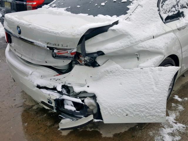 WBAYE8C54DD132040 - 2013 BMW ALPINA B7 WHITE photo 9