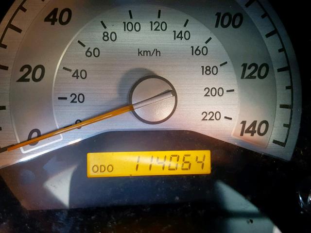 JTKDE177570160051 - 2007 TOYOTA SCION TC შავი ფოტო 8