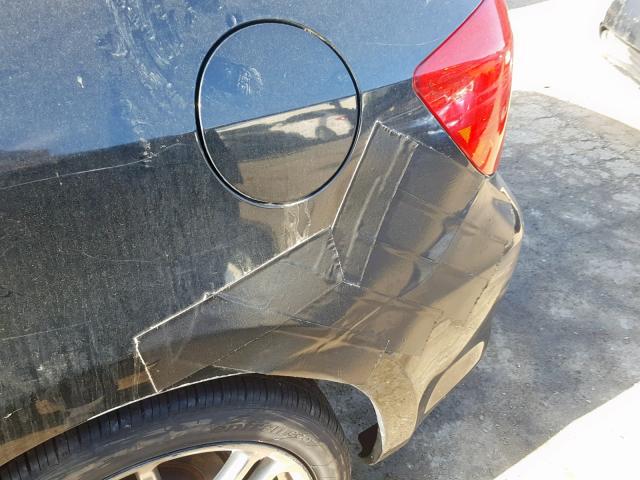 JTKDE177570160051 - 2007 TOYOTA SCION TC შავი ფოტო 9