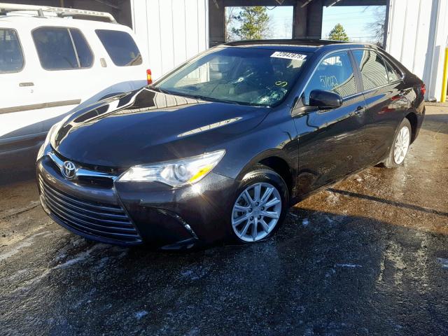 4T4BF1FK9GR575434 - 2016 TOYOTA CAMRY LE BLACK photo 2