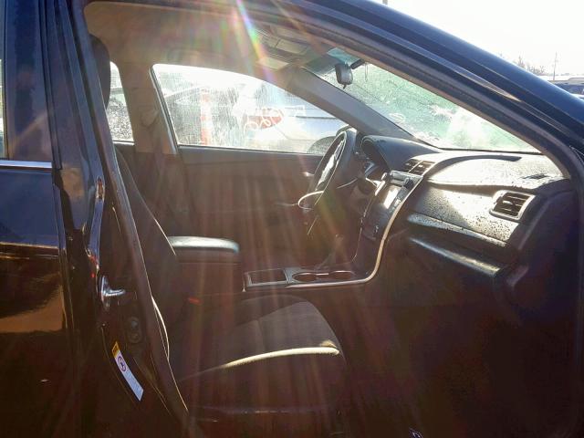 4T4BF1FK9GR575434 - 2016 TOYOTA CAMRY LE BLACK photo 5