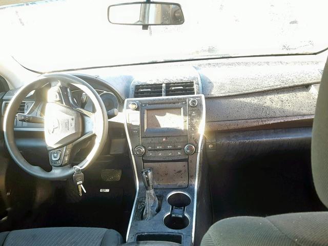 4T4BF1FK9GR575434 - 2016 TOYOTA CAMRY LE BLACK photo 9