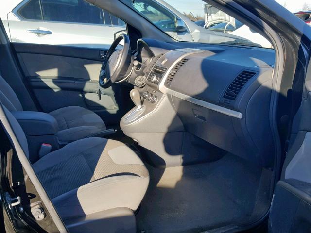 3N1AB6AP8AL690505 - 2010 NISSAN SENTRA 2.0 BLACK photo 5