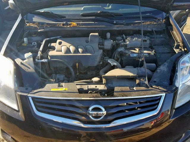 3N1AB6AP8AL690505 - 2010 NISSAN SENTRA 2.0 BLACK photo 7