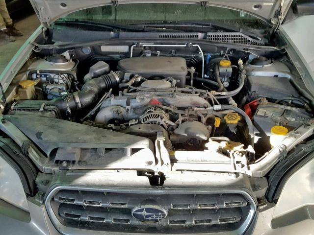 4S4BP61CX77342441 - 2007 SUBARU LEGACY OUT SILVER photo 7