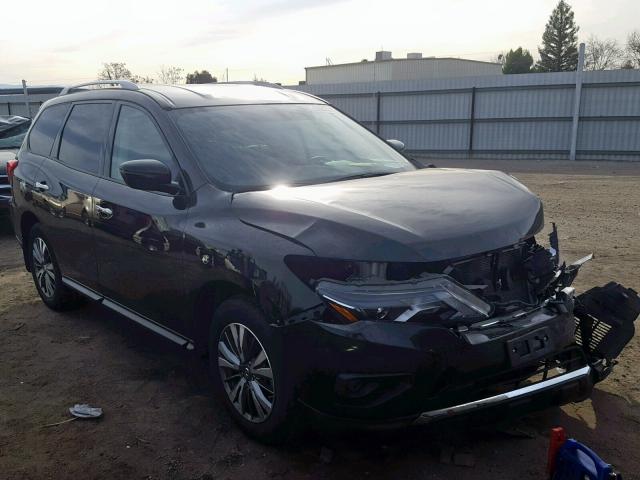 5N1DR2MN8JC658637 - 2018 NISSAN PATHFINDER შავი ფოტო 1